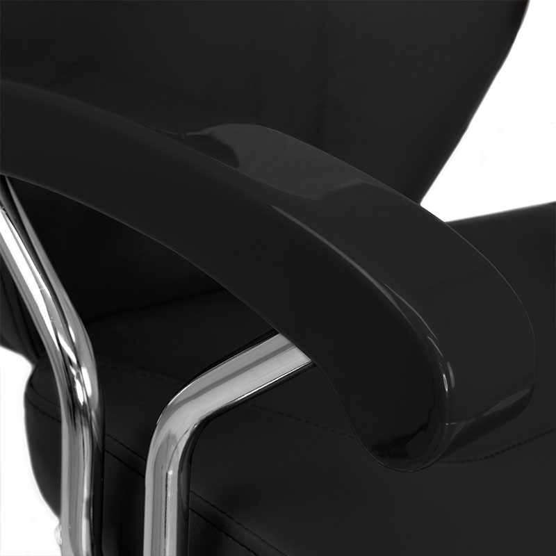 Silla Barberia Hidraulica Reclinable Peluqueria Estetica -Negro