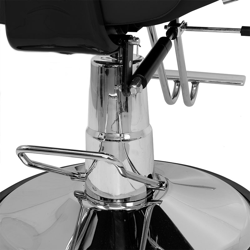 Silla Barberia Hidraulica Reclinable Peluqueria Estetica -Negro