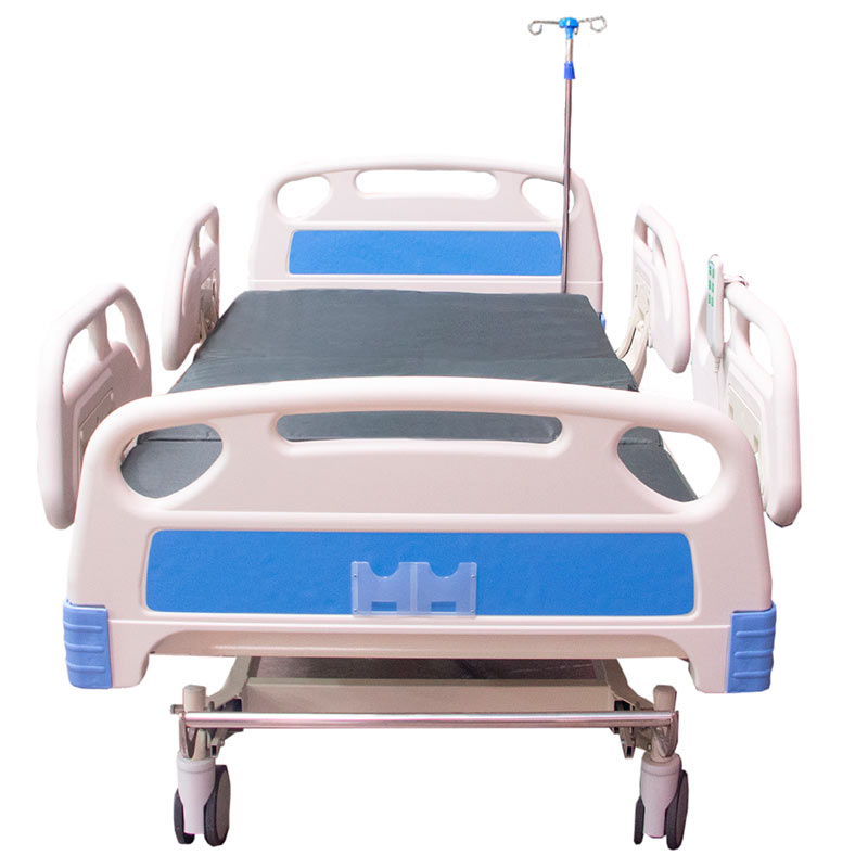 Cama Hospital Electrica Ajustable 2 Posiciones Incluye Colchon 260 Kg Lujo Base Panel Barandal Hospitalaria