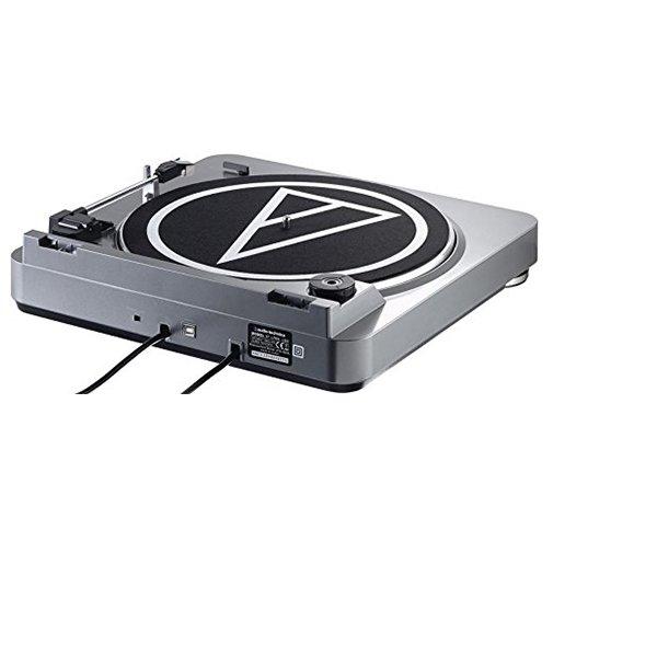 Tornamesa Analoga Usb Gunmetal Audio Technica At-lp60xusb-bk