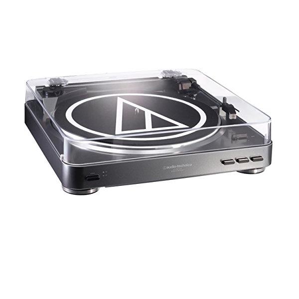 Tornamesa Analoga Usb Gunmetal Audio Technica At-lp60xusb-bk