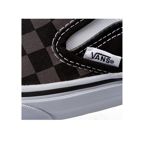 Tenis Vans Classic Slip-On Checkerboard Black/Pewter Unisex Originales VN000EYEBPJ