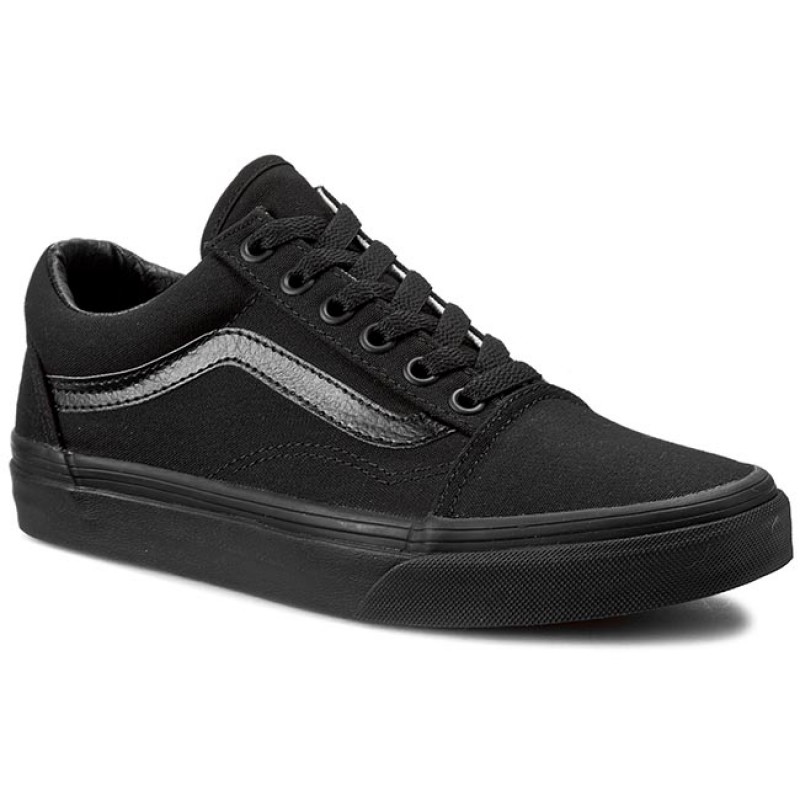 Tenis Vans Old Skool Black/ Black Unisex Original VN000D3HBKA