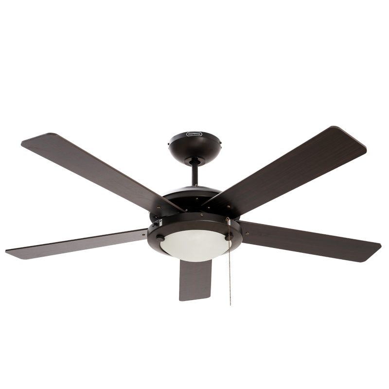 Masterfan Esparta Chocolate 52" Ventilador de Techo con Luz