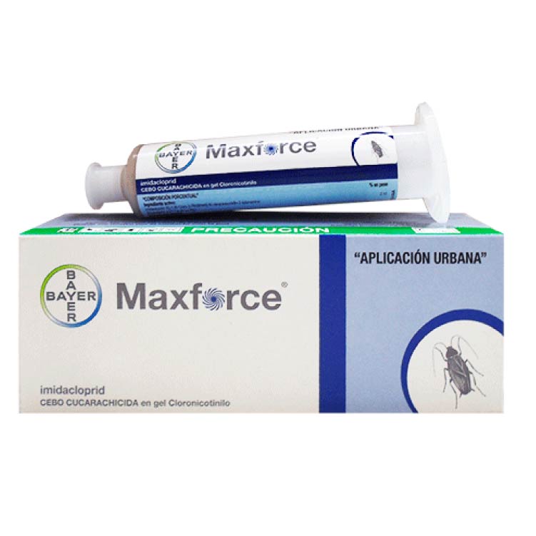 Max Force Gel Bayer 30 Gr Mata Cucarachas Maxforce - Nuevo Original Sellado