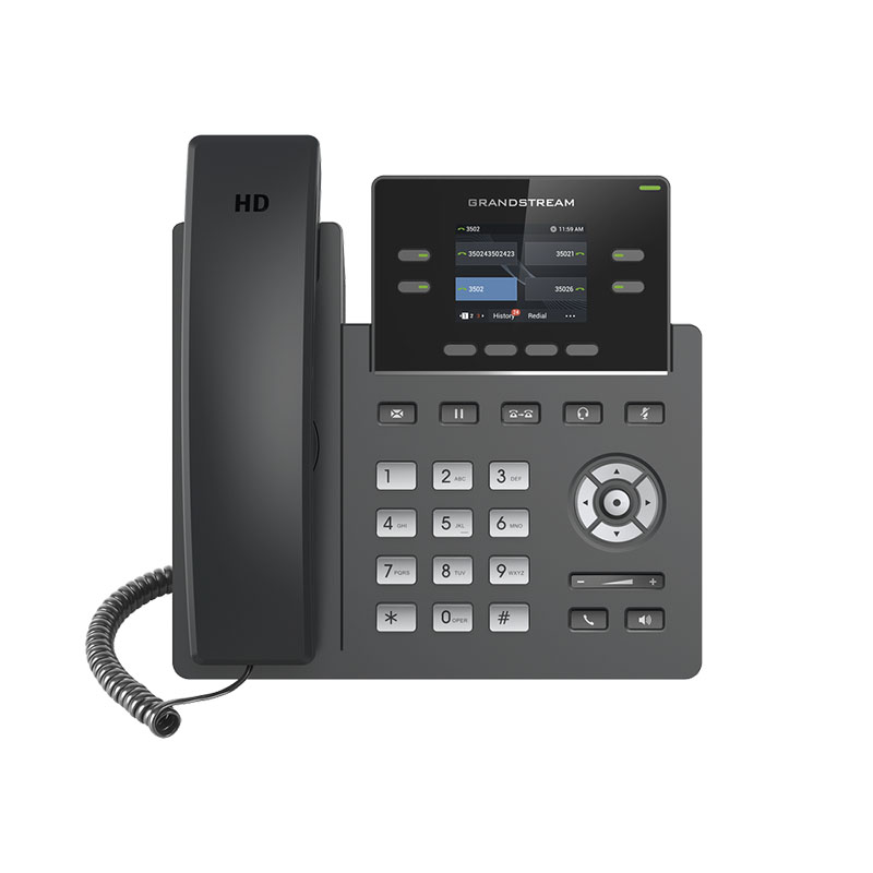 Teléfono Ip Grandstream Grp-2612P, 2 Líneas Para Alta Demanda