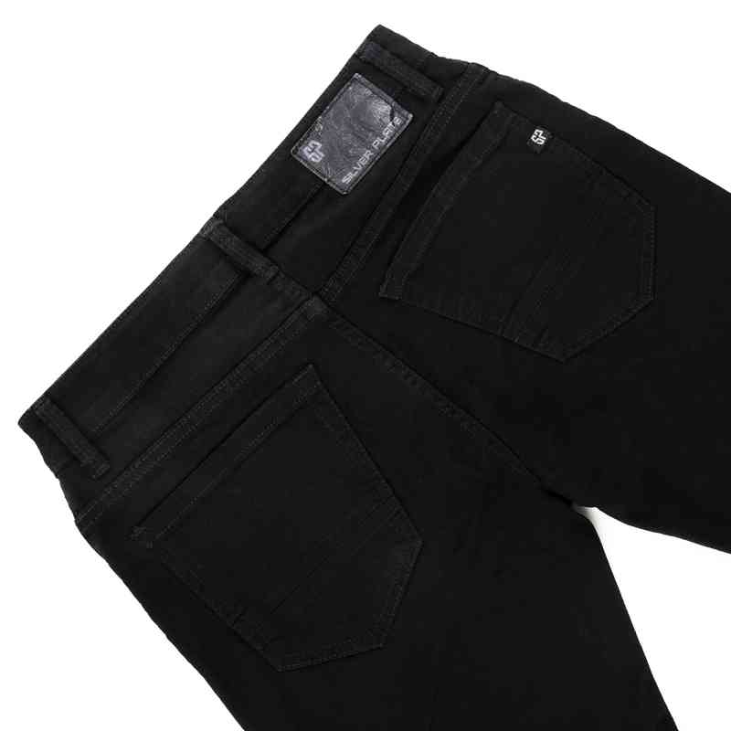 Jeans Silver Plate Skinny Fit Filippo 6 Negro