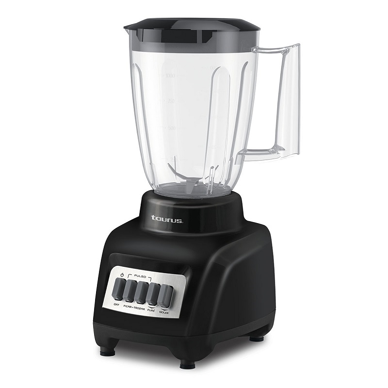 Licuadora Taurus Haley 4 Vel Vaso de Plástico 400 W Negra