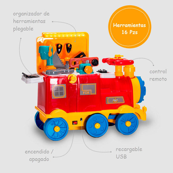 tren montable para niños
