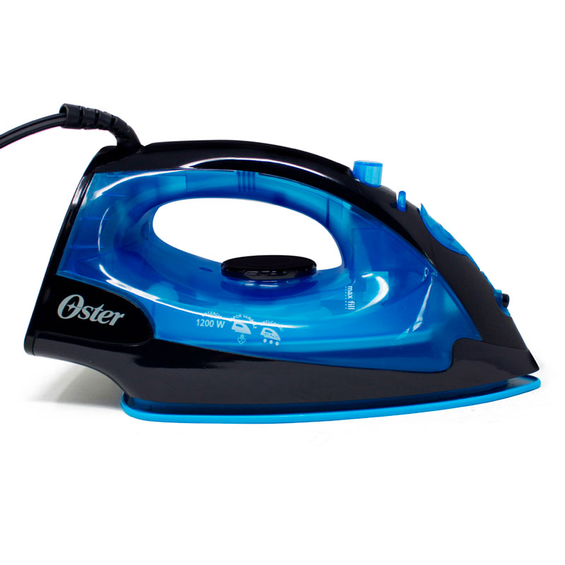 Plancha de Vapor con Antiadherente Negra/Aqua Oster Gcstbs4801l