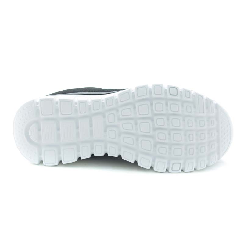 TENIS SKECHERS 12615 NEGRO/TURQUESA DAMA