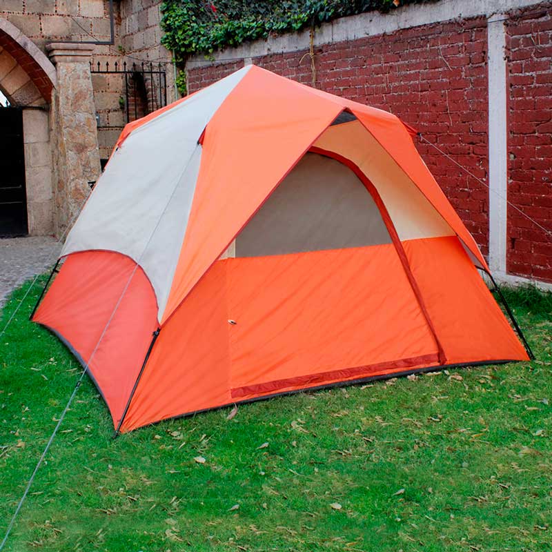 Casa De Campaña 5 Personas Ez Rise Naranja Wenzel 73652415