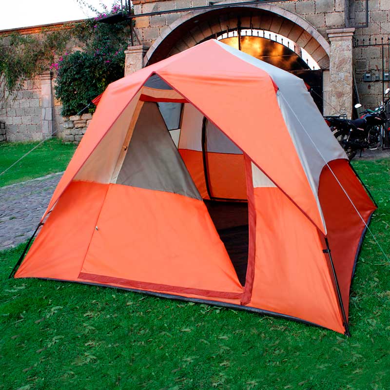 Casa De Campaña 5 Personas Ez Rise Naranja Wenzel 73652415