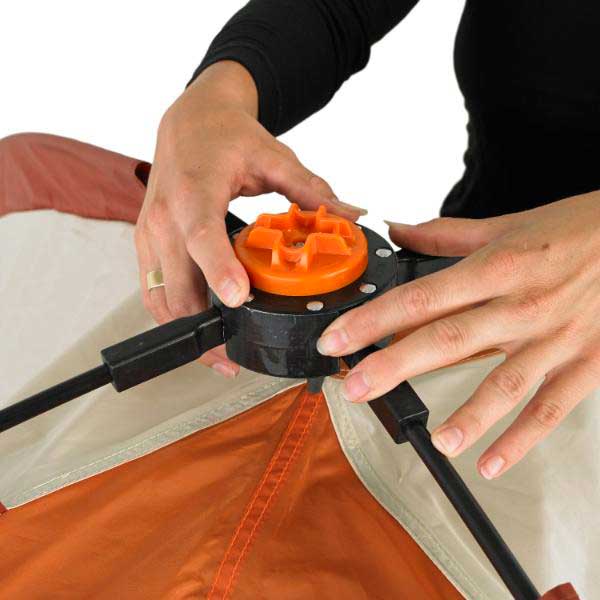 Casa De Campaña 5 Personas Ez Rise Naranja Wenzel 73652415