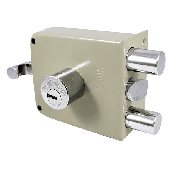 Cerradura Chapa Alta Seguridad Tover Resbalón Invertido