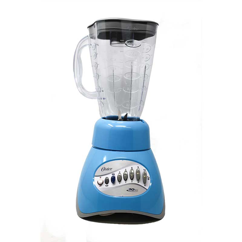 Licuadora 10 Velocidades Vaso de Plástico Core Azul Oster 6808-AP0-013