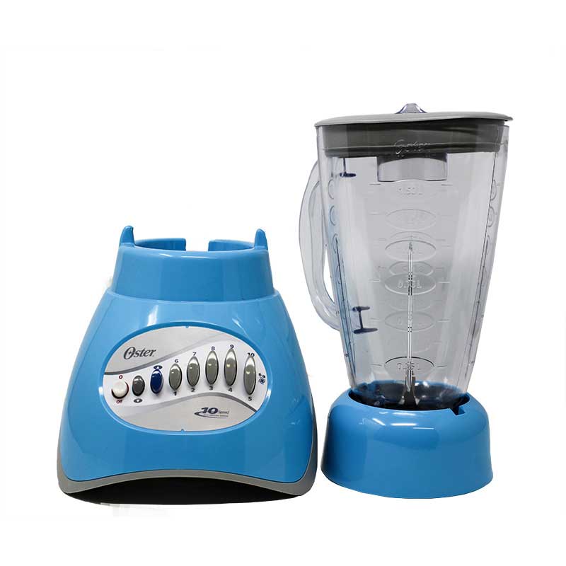 Licuadora 10 Velocidades Vaso de Plástico Core Azul Oster 6808-AP0-013
