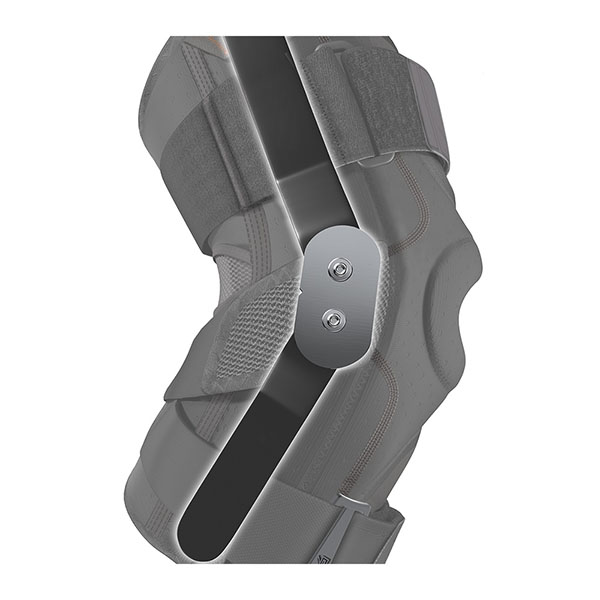 RODILLERA CON LATERALES EN ACERO DOBLE BISAGRA