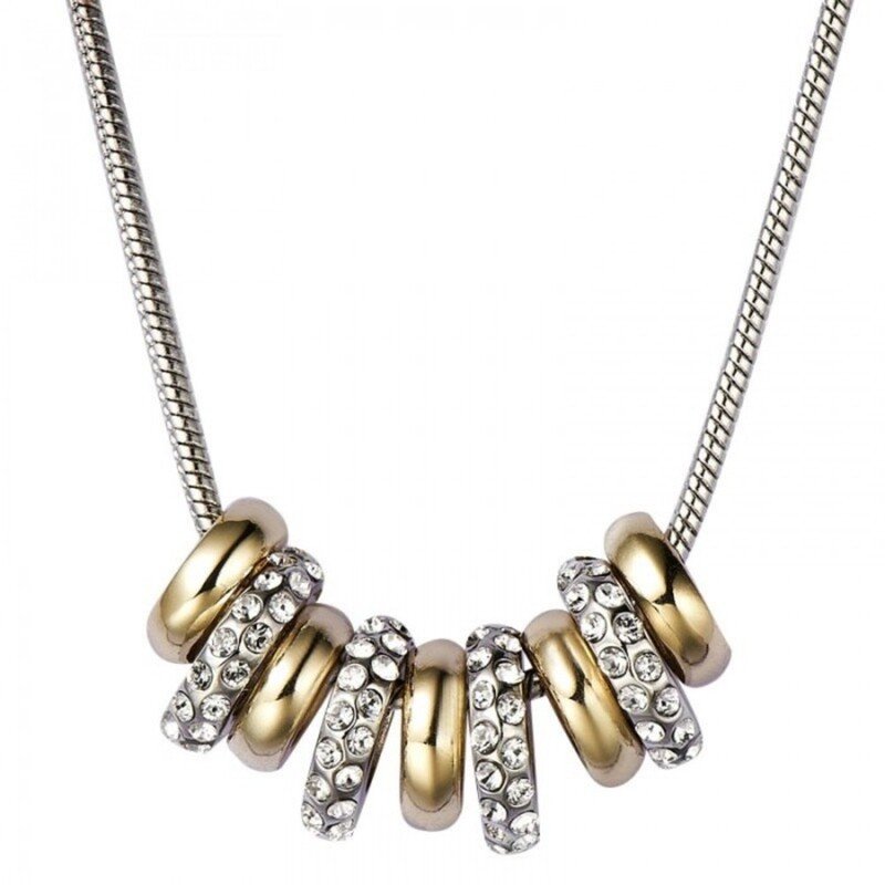 Collar nine beads cristal austriaco