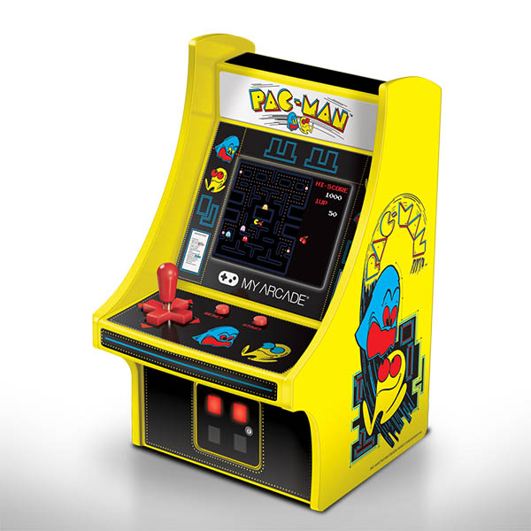 Mini Consola Retro Modelo Pac-Man Micro Player Marca MY ARCADE 