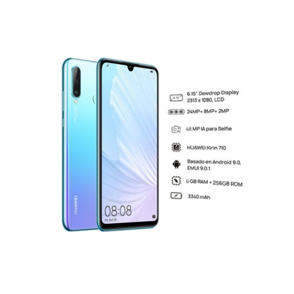 Celular Huawei P30 Lite 256GB 6GB RAM 48mp Desbloqueado PIEDRA DE LUNA