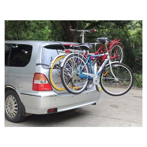 Rack Porta Bicicleta Plegable 3 Bicicletas Hasta 37 kg Automovil Autos Sedanes Viaje 