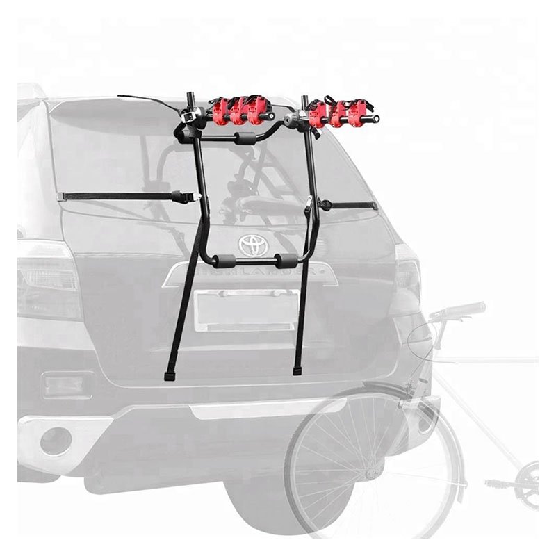 Rack Porta Bicicleta Plegable 3 Bicicletas Hasta 37 kg Automovil Autos Sedanes Viaje 