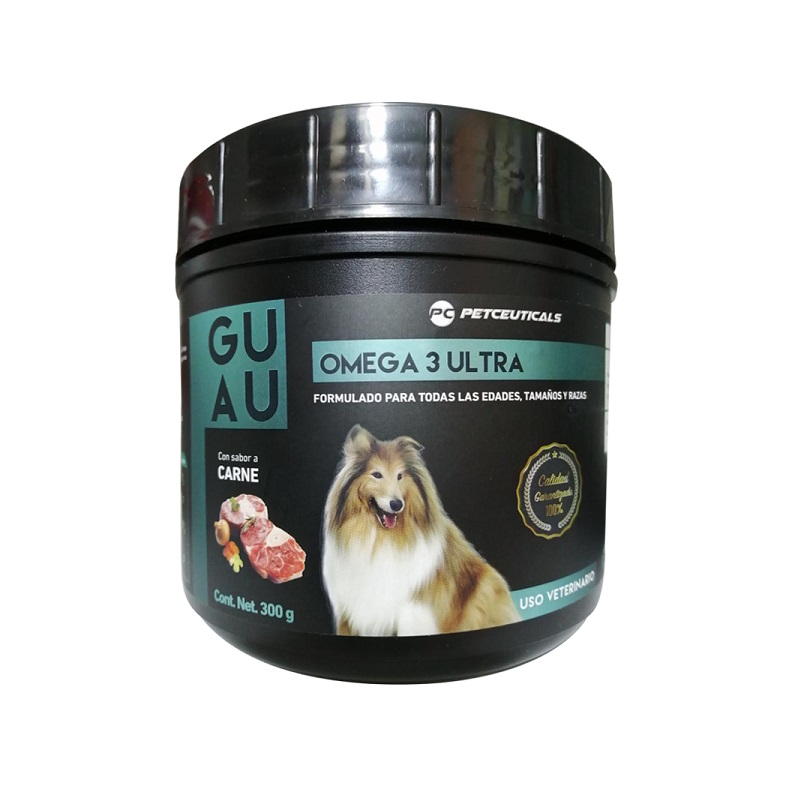 Omega 3 Ultra Guau Perro Carne Antioxidante Petceuticals