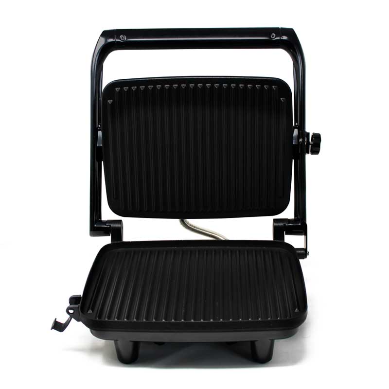 Paninera Parrilla Panini Press Plata Hamilton Beach 25460z.