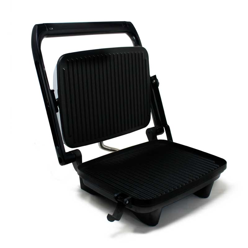 Paninera Parrilla Panini Press Plata Hamilton Beach 25460z.