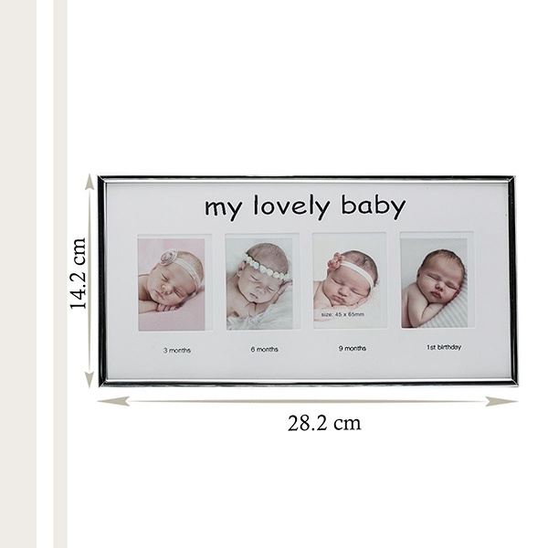 My Portaretrato Metal Babyshower Regalo FotosBebes Cuadros Decorativos Boda Hogar Reborn Bautizo Niños