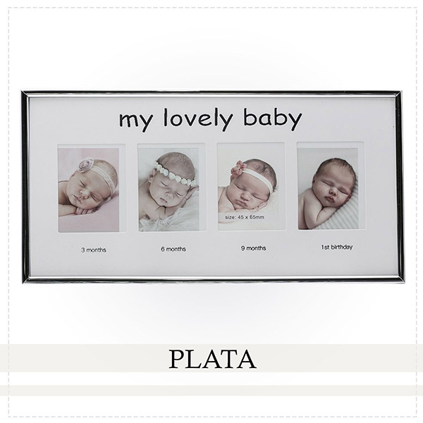 My Portaretrato Metal Babyshower Regalo FotosBebes Cuadros Decorativos Boda Hogar Reborn Bautizo Niños