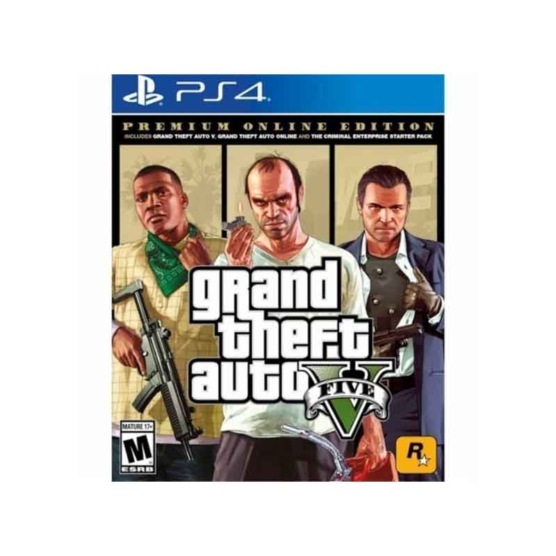 Juegos Grand Theft Auto V Gta 5 Premium Ps4 Playstation Fisico /u