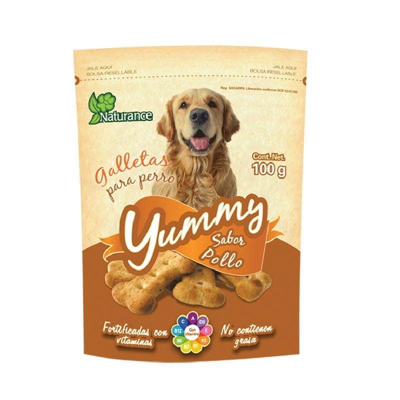paquete de 5 Wagg yumms galletas para perros con 400 g de pollo paquete de 5 Wagg yumms galletas para perros con 400 g de pollo