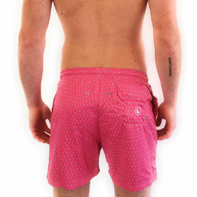 Traje de baño para hombre Rosa Ajolotes Blue Seal