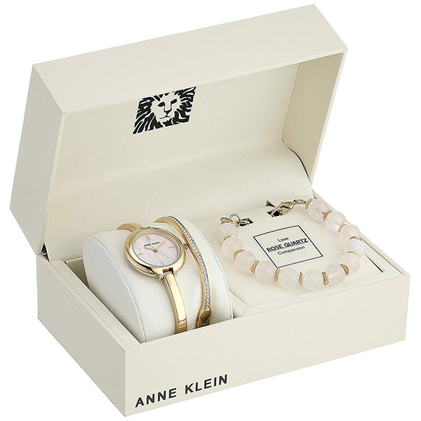 Reloj Anne Klein Ak2866rqst Dorado