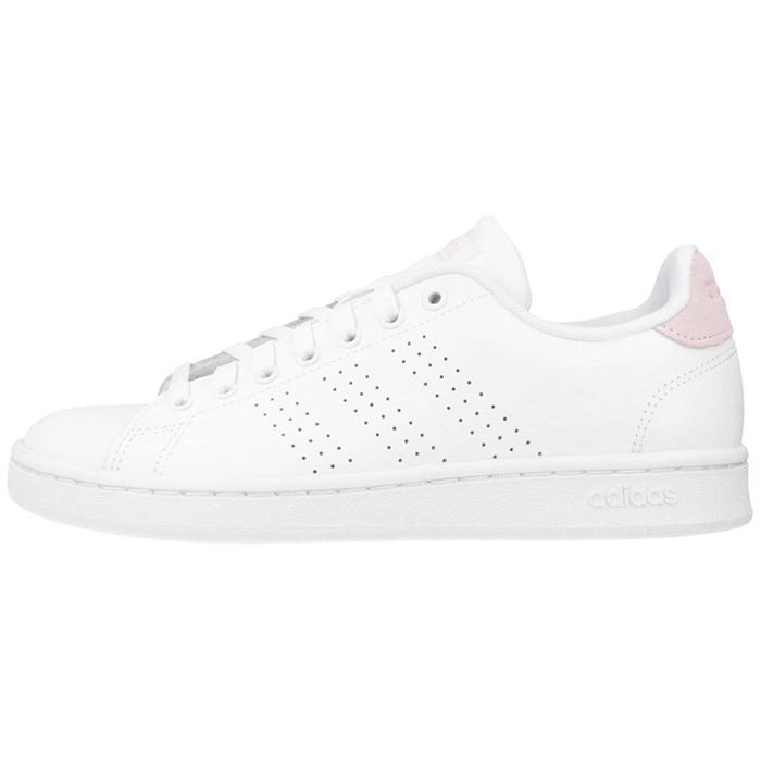 adidas advantage blancos con rosa