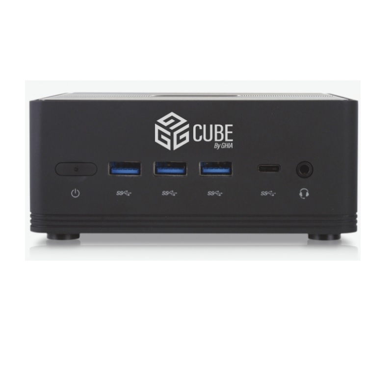MINI PC GHIA GCUBE / INTEL CELERON N4000 DUAL CORE 1.10 GHZ / 4 GB / 64 GB / WIN 10 PRO