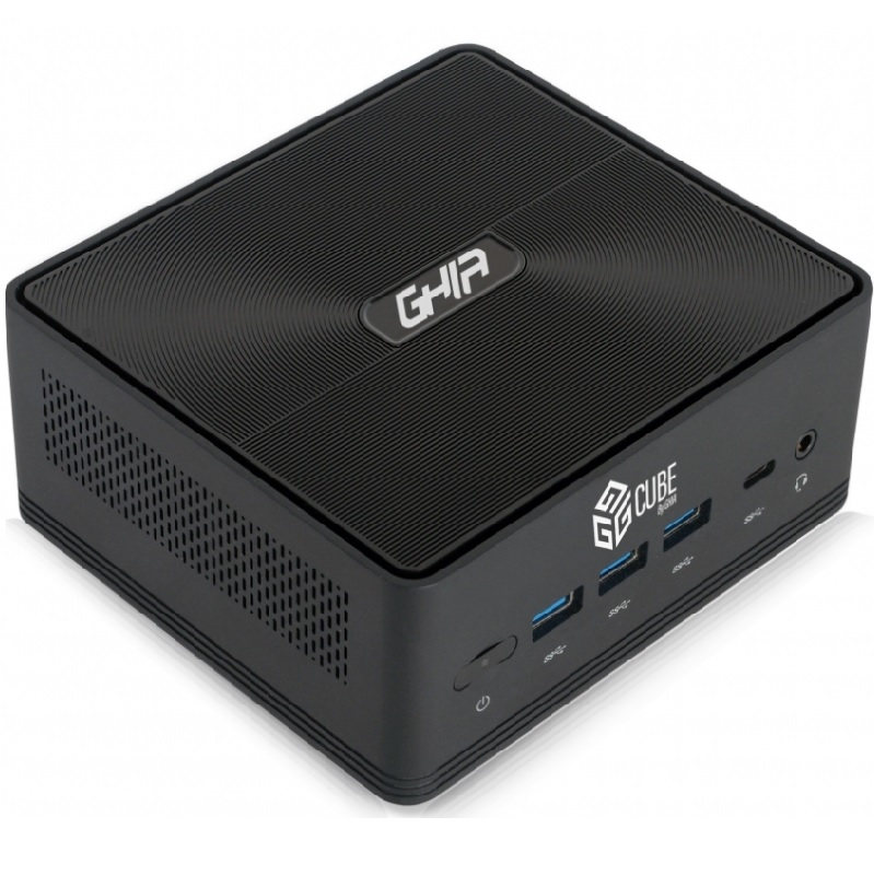 MINI PC GHIA GCUBE / INTEL CELERON N4000 DUAL CORE 1.10 GHZ / 4 GB / 64 GB / WIN 10 PRO