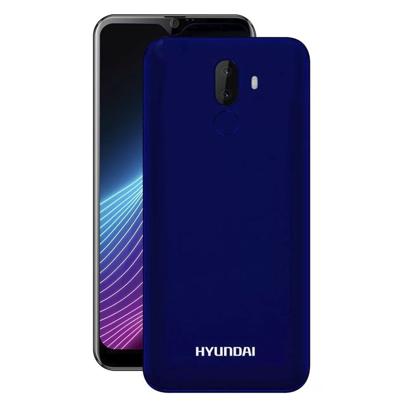 Celular Hyundai G60 32gb 8 + 13 Mp Android 9.0 Lector Huella Negro