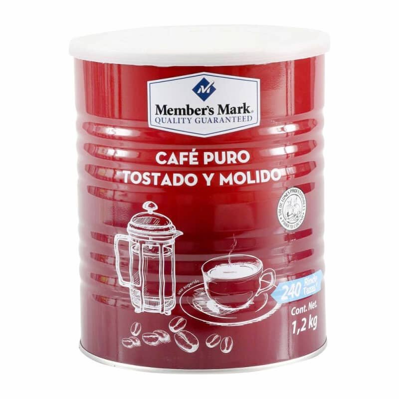 Café Tostado y Molido Member's Mark 1.2 kg