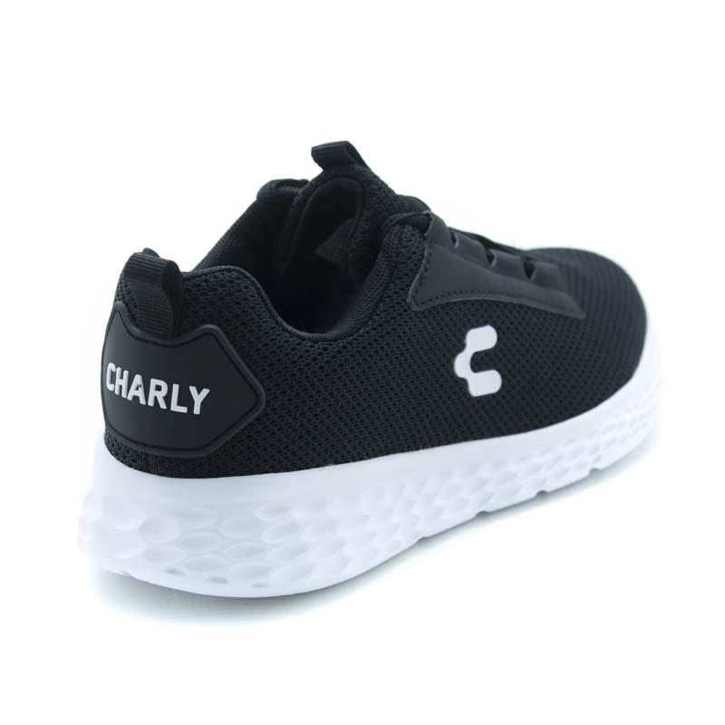TENIS CHARLY 1049462 NEGRO DAMA