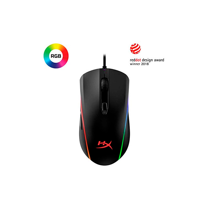 MOUSE HYPERX PULSEFIRE SURGE RGB 360 16000 DPI NGENUITY HX-MC002B