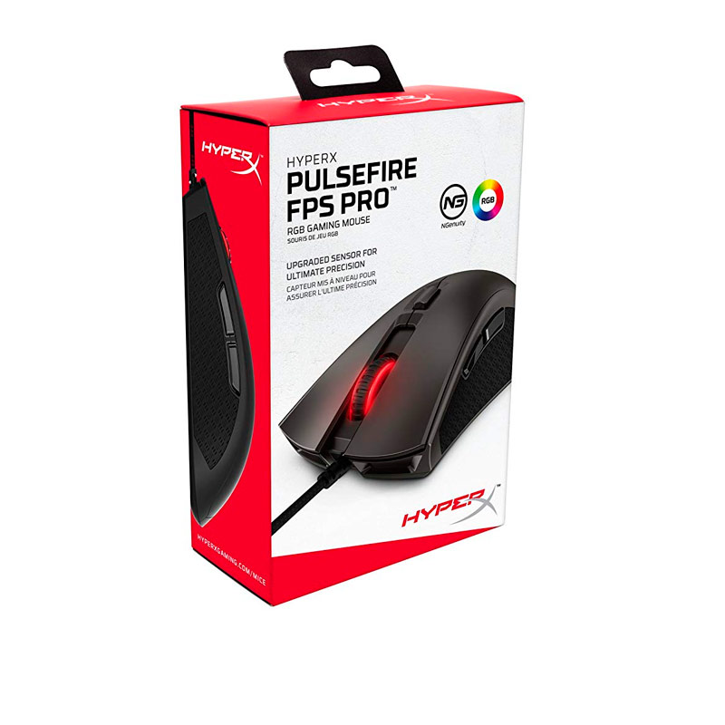 MOUSE HYPERX PULSEFIRE FPS PRO RGB 16000 DPI NGENUITY HX-MC003B