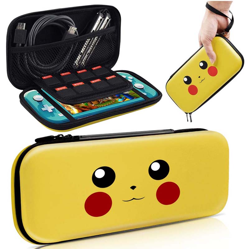 Nintendo Switch Lite Estuche Viajero Pikachu