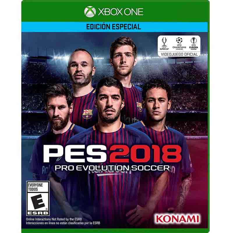 Xbox One Juego Pes Pro Evolution Soccer 2018