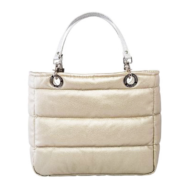 Bolsa de mano SUNDAR BÁSICA CON CIERRE dorada