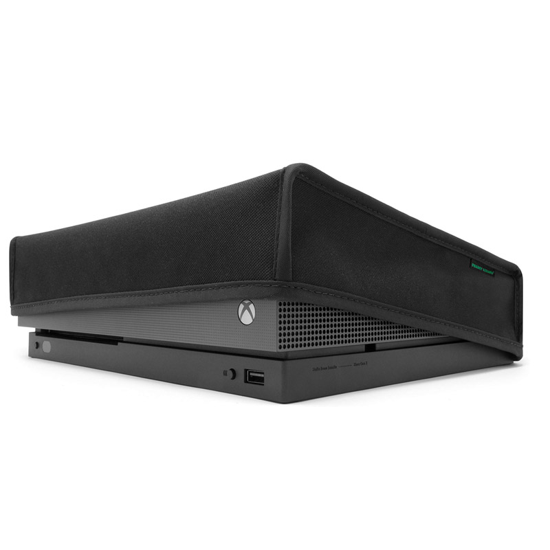 Xbox One S Protector Contra Polvo Repelente Al Agua Con Cortes Precisos - Negro