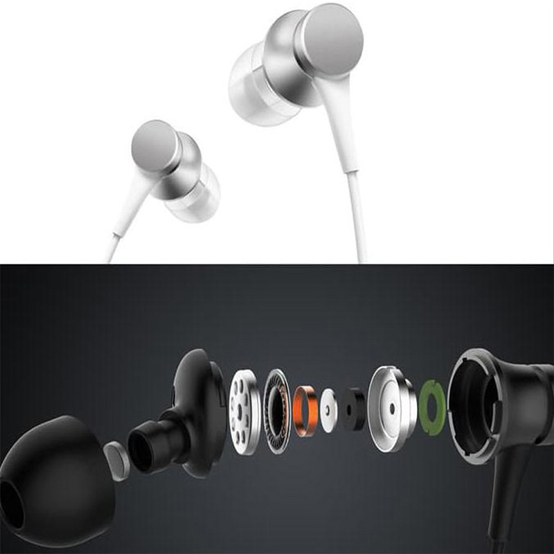 Audífonos Xiaomi Mi In-ear Headphones Basic Black