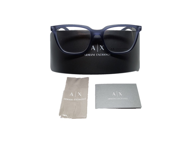 Lentes para Hombre Armani Exchange Azul Transparente